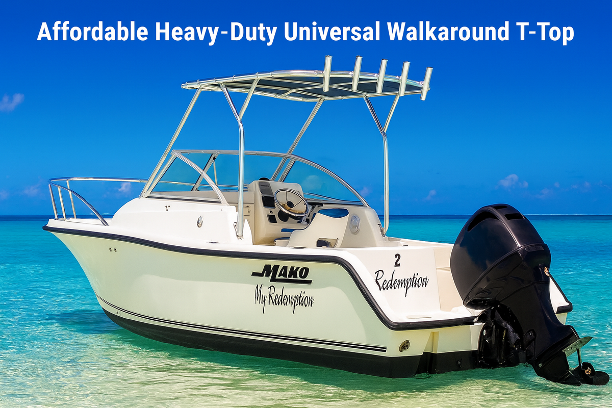 Affordable Heavy-Duty Universal Walkaround T-Top – Krypt T Tops