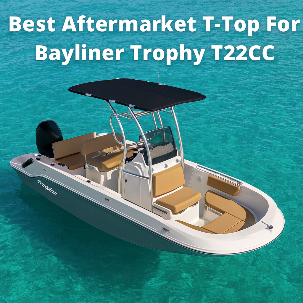 Best Aftermarket T-Top for The Bayliner Trophy T22CC – Krypt T Tops