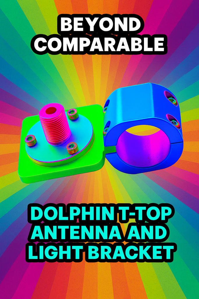 Beyond Comparable Dolphin T-Top Antenna and Light Bracket