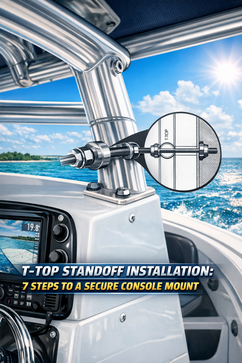 T Top Standoff Installation: 7 Steps to a Secure Console Mount – Krypt ...