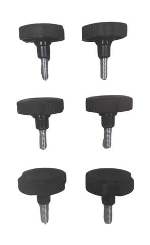 Krypt Pro X1, X2 & X3 Quick Release T‑Top Hand Knobs – Tool‑Free Fold‑Down