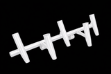 Krypt 5 Rod Rocket Launcher - Boat T Top – Clamp‑On 6061‑T6 Anodized Aluminum – Fits 1"–2" Tubing – Anodized, Black, White – Krypt T‑Tops