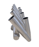 Krypt 9‑Rod Rocket Launcher Boat T Top – Clamp‑On 6061‑T6 Anodized Aluminum – Fits 1"–2"