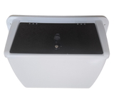 Krypt Pro X10 Boat T‑Top Electronics Box –  10" Locking Marine Storage Fits All T‑Tops