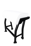 Krypt Pro X29B Leaning Post – 29" Aluminum Base Model Boat Seat (Anodized, Black, White)