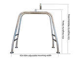 Mini Transom Radar Arch