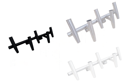 Krypt 5 Rod Rocket Launcher - We will update to matching color of T Top tubing ordered.